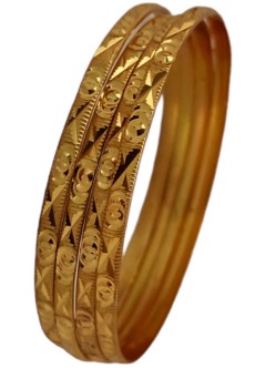 Gold Plated Bangles